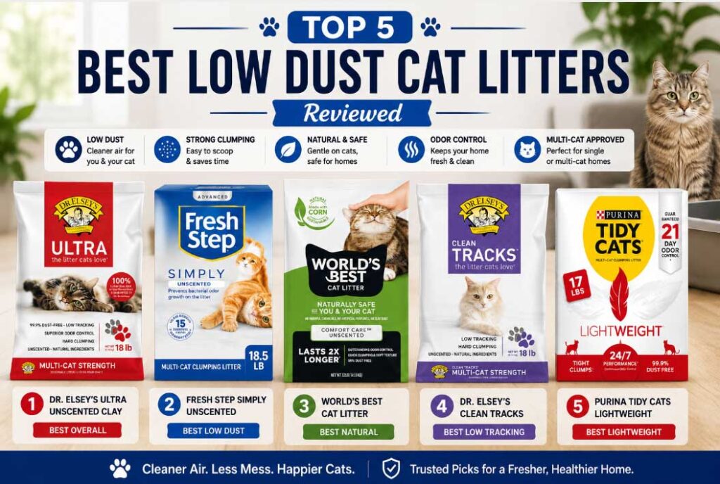 Best-Low-Dust-Cat-Litter