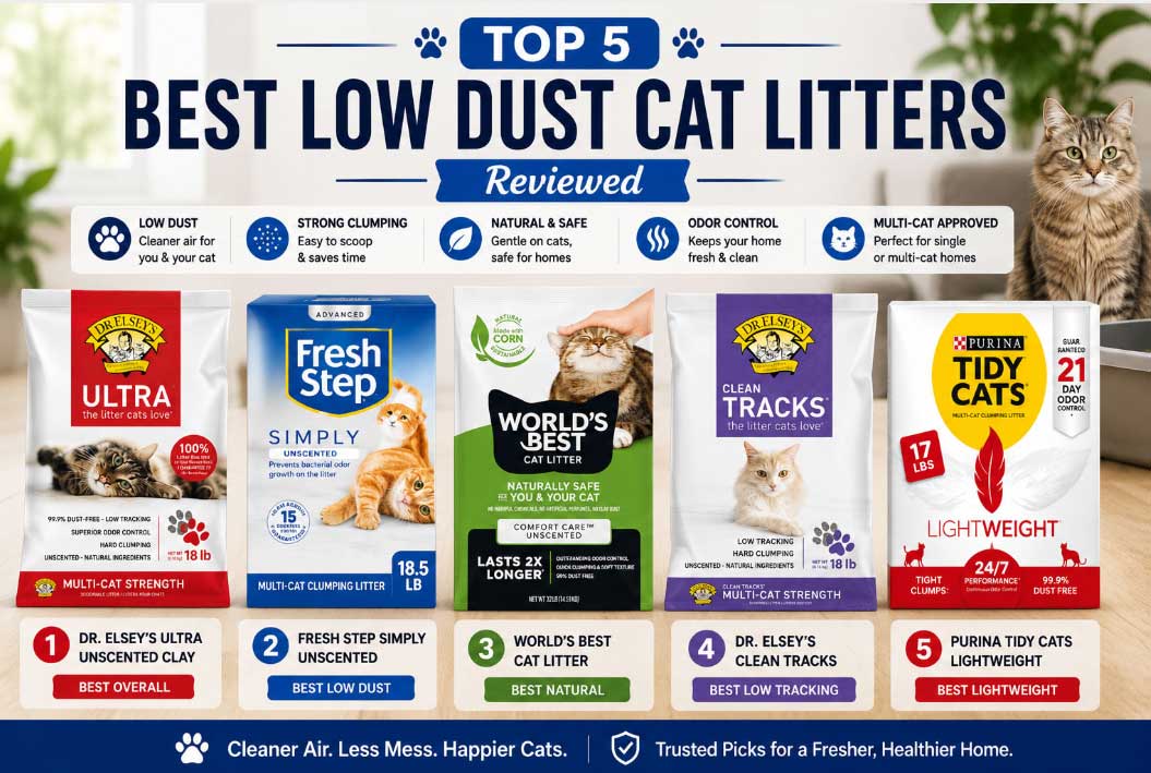 Best-Low-Dust-Cat-Litter