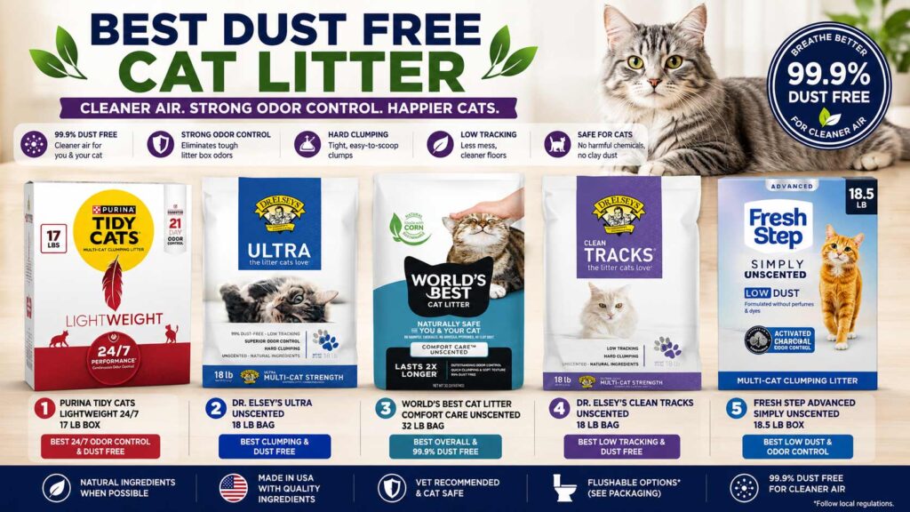 best dust free cat litter