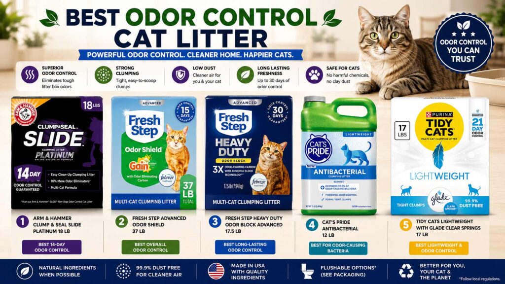 odor control cat litter