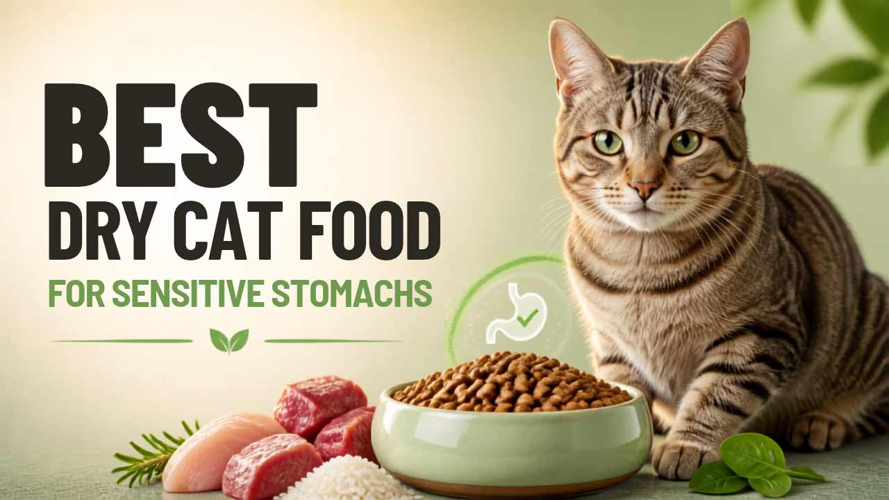 Best Dry Cat Food for Sensitive Stomach