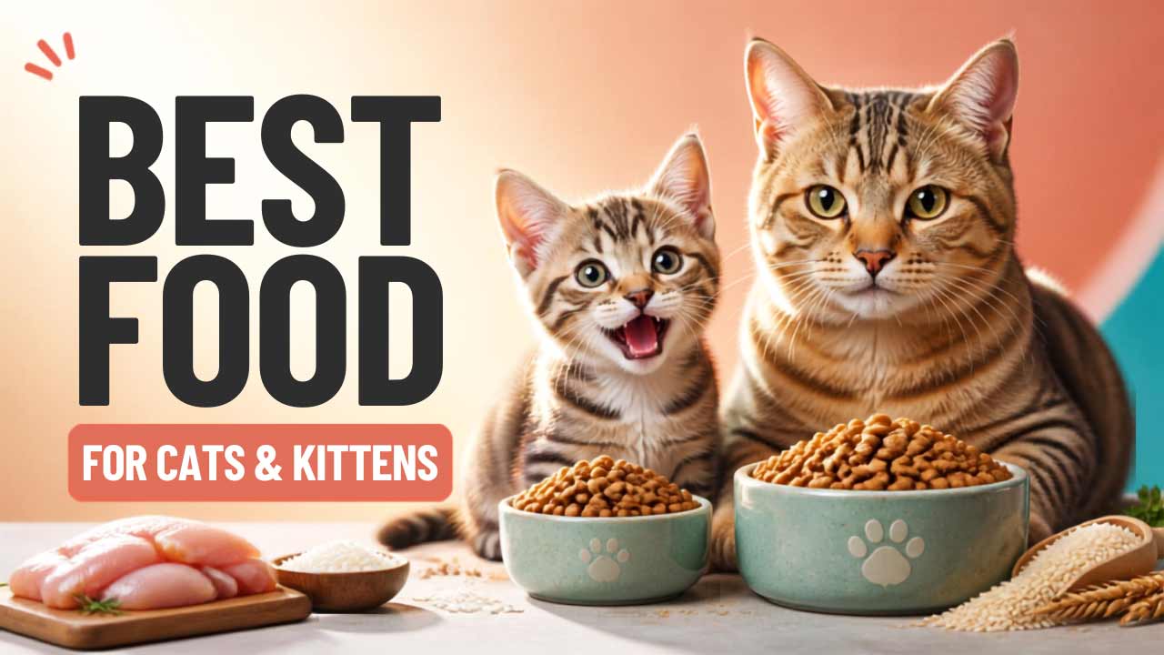 Best Food for Cats and Kittens